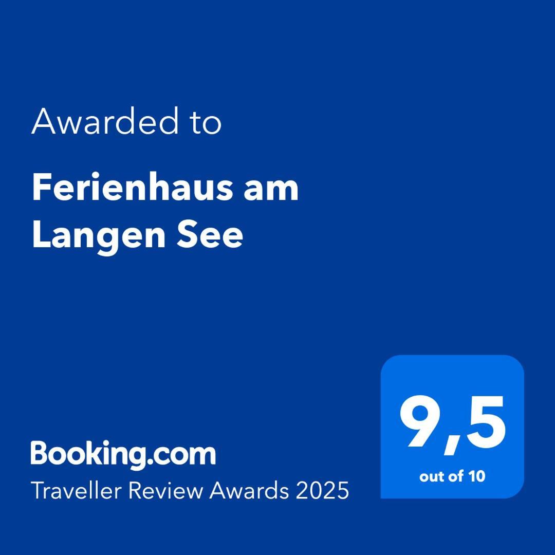 Ferienhaus Am Langen See Heidesee Extérieur photo